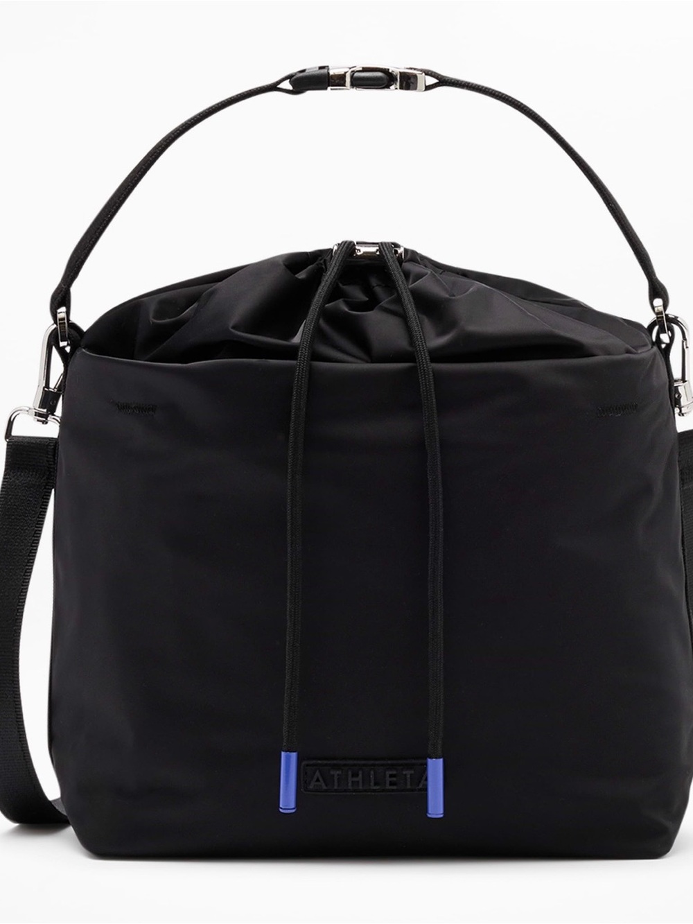 NWT Athleta Satin Bucket Bag